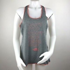 THE NORTH FACE graphic racer back tank top